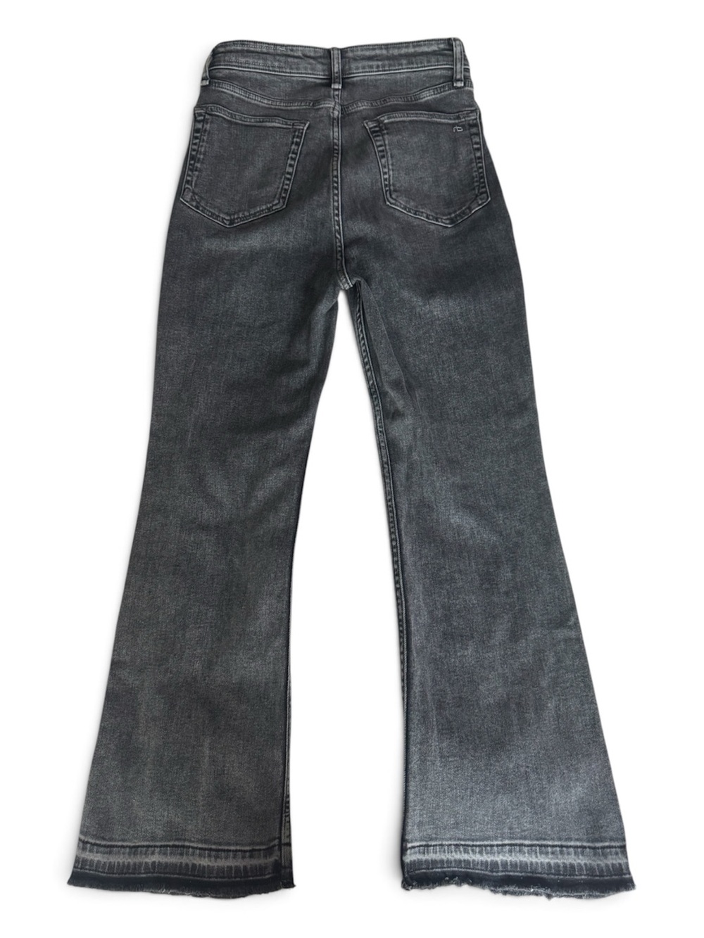 Women's Rag & Bone Casey High-Rise Harley Wash Cropped Ankle Flare Jeans Size 28 - Picture 5 of 10